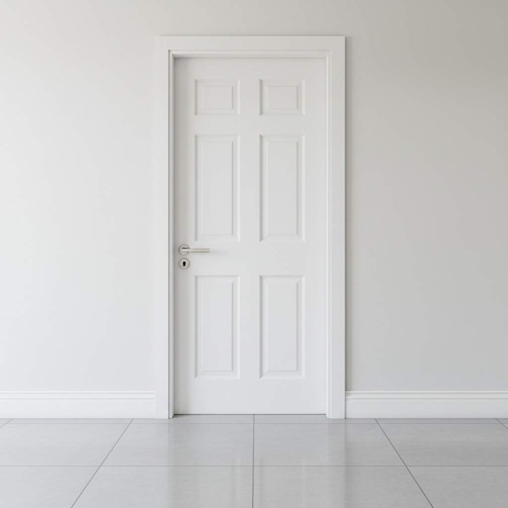 COLONIST 813X2032 - WHITE 6PANEL D/M